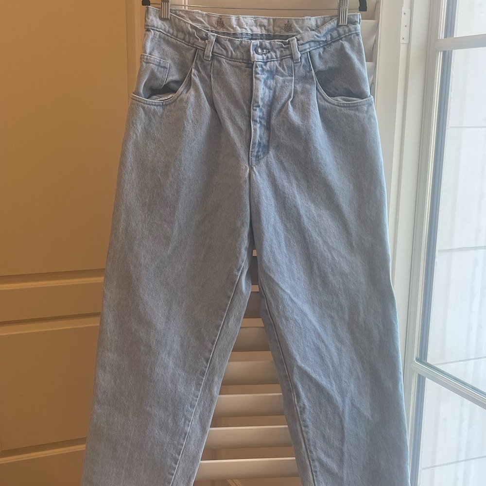 Mens Territory Ahead light Blue Jeans Baggy Sz 34